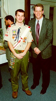 Eagle Scout and Mayor