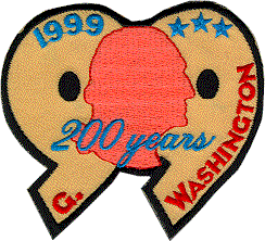 George Washington "200 Years" Patch