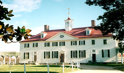 Mount Vernon Mansion from Bowling Green